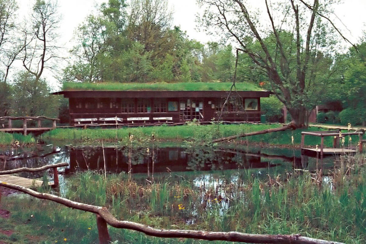 Vogelbeobachtungshaus im Duvenstedter Brook